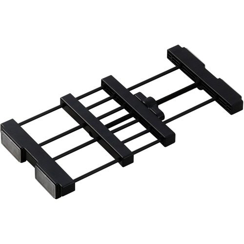 平安伸銅工業　突っ張りすき間棚　Ｓ－Ｌ　ブラック　ＳＭＲ－１３Ｂ　１個