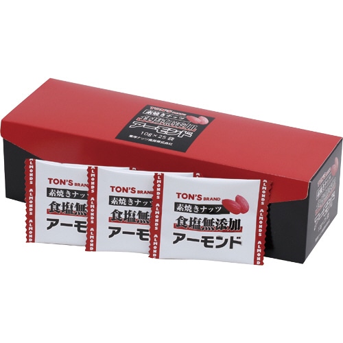 東洋ナッツ食品 素焼きアーモンド 10g/袋 1箱(25袋)