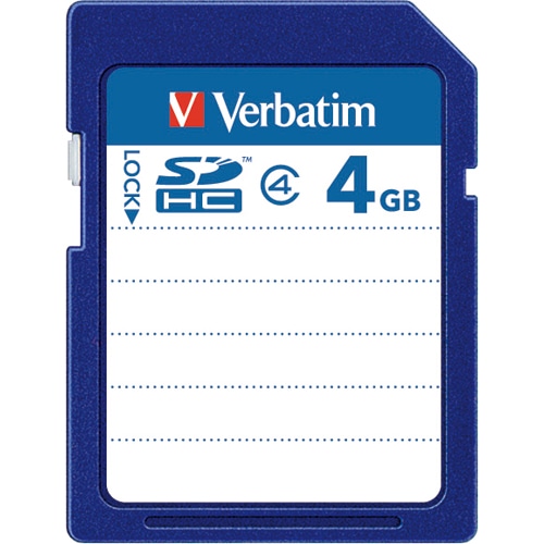 バーベイタム SDHCカード 4GB Class4 SDHC4GYVB1 1枚