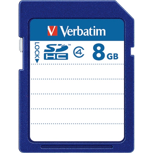 バーベイタム SDHCカード 8GB Class4 SDHC8GYVB1 1枚