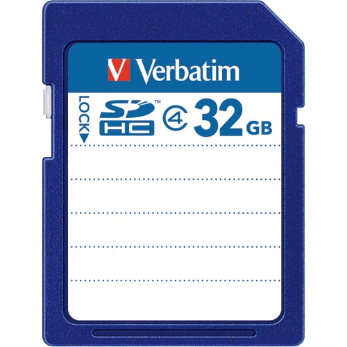 バーベイタム SDHCカード 32GB Class4 SDHC32GYVB1 1枚