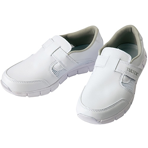 アイトス TULTEX(タルテックス) 静電超軽量メディカルシューズ ホワイト 25.0cm AZ-861389-001-250 1足