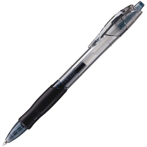 TANOSEE ノック式ゲルインクボールペン スリム 0.5mm 黒 1本