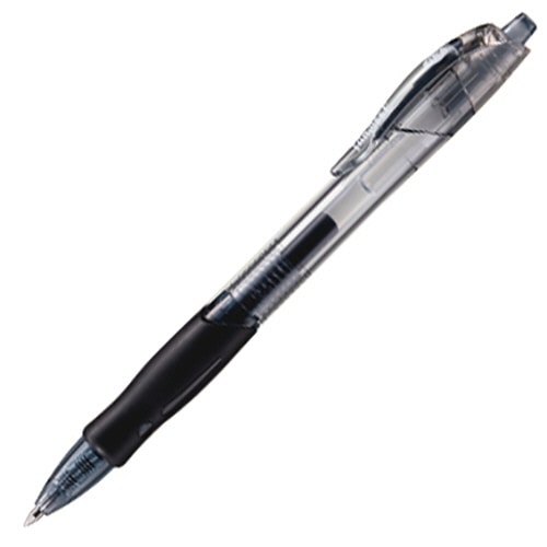 TANOSEE ノック式ゲルインクボールペン スリム 0.7mm 黒 1本