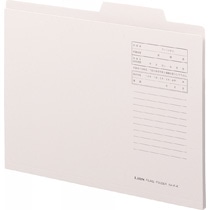 ライオン事務器 個別フォルダー A4 無着色 A4-IF-K 1冊