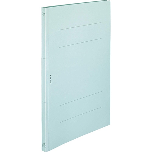 ライオン事務器 フラットファイル(環境) 樹脂押え具 A3タテ 150枚収容 背幅18mm 水 A-598KA3S 1冊