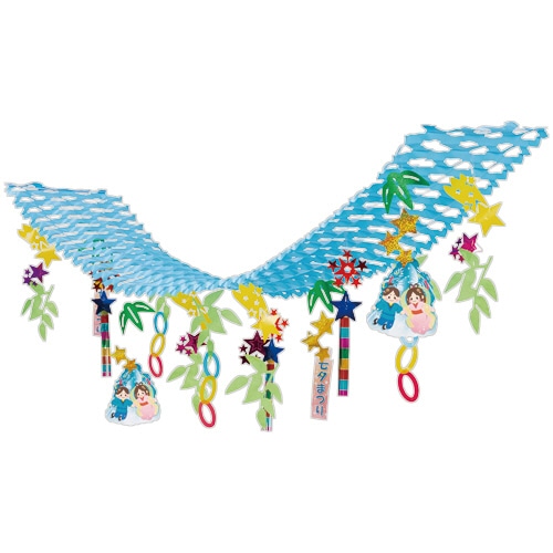 ササガワ 七夕飾り 七夕ハンガー 39-1873 1枚