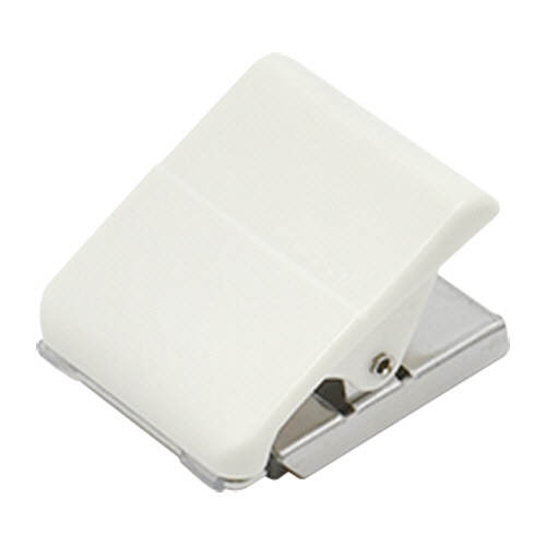 マグエックス マグネットハイブリッドクリップ S W31×D20×H34mm 白 MHC-100-W 1個