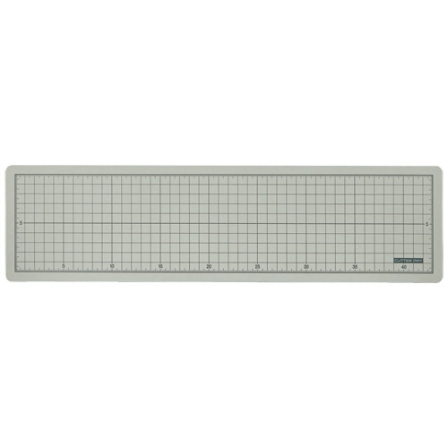 TANOSEE フタル酸エステル不使用 滑りにくいカッターマット A3スリム 120×450mm 1枚