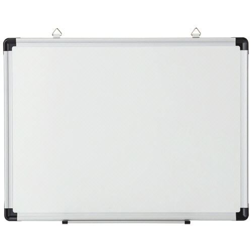 TANOSEE 壁掛け用ホーローホワイトボード 無地 600×450mm 1枚