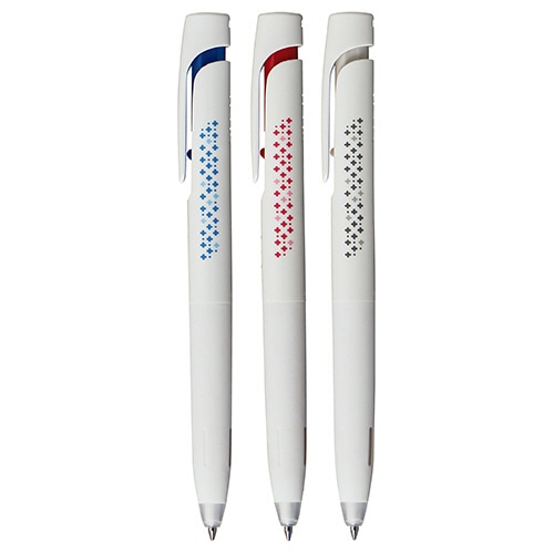 ゼブラ 油性ボールペン ブレン 0.7mm (軸色:白) 3色セット TS-BA88-3C 1パック