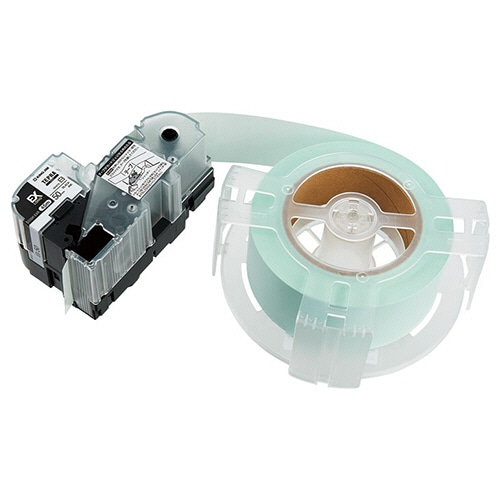 キングジム　テプラ　ＰＲＯ　テープカートリッジ　詰替用ＥＸロングテープ　５０ｍｍ　白／黒文字　ＳＳ５０Ｋ－ＥＸＲ　１個