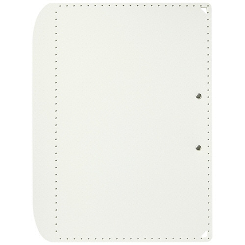 プラス A4サイズにおりたためる クリップボード+ A3 ホワイト FL-501CP-WH 1枚