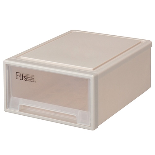 天馬 Fits フィッツケース リトル W316×D410×H172mm カプチーノ 1個