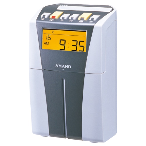 アマノ 電子タイムレコーダー シルバー CRX-200(S) 1台