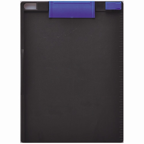 ソニック クリップボード A4タテ 青×ダークグレー CB-307-BG 1枚