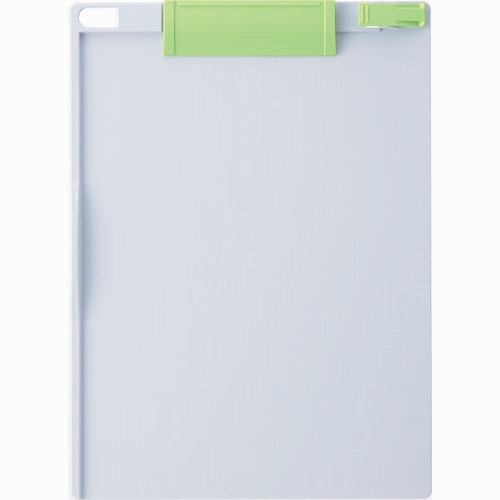 ソニック クリップボード A4タテ 緑×ライトグレー CB-349-GL 1枚