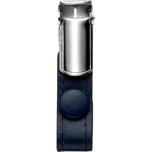 フロント 本革製ネームカードホルダー用クリップ ブルー RLNHCR-B 1個