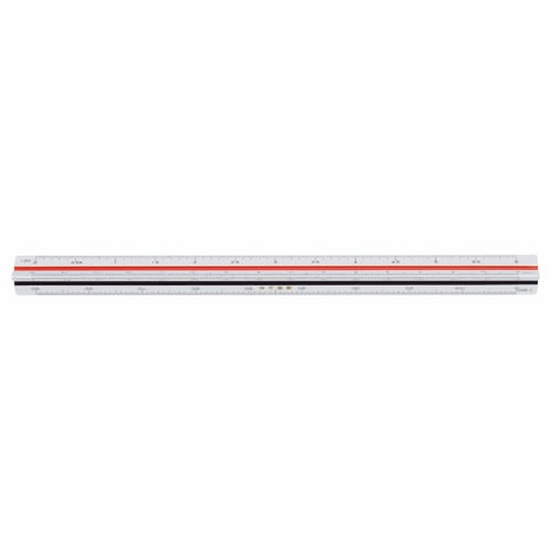 ライオン事務器 三角スケール 建築士用 300mm No.546 1個