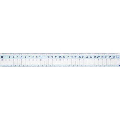 レイメイ藤井 先生おすすめ直定規(すべり止め加工付) 30cm APJ257 1個