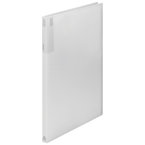 キングジム 抗菌クリアーファイル(透明) A4タテ 20ポケット 背幅13mm 乳白 KK155T 1冊