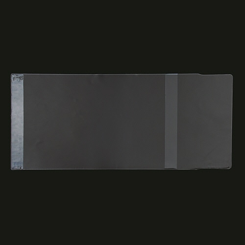 TANOSEE 抗菌ファイルカバー A4 ツヤクリア 大サイズ 1パック(5枚)