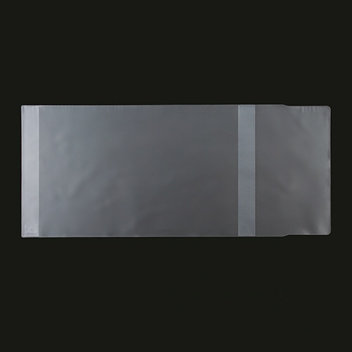 TANOSEE 抗菌ファイルカバー A4 梨地マット 大サイズ 1パック(5枚)