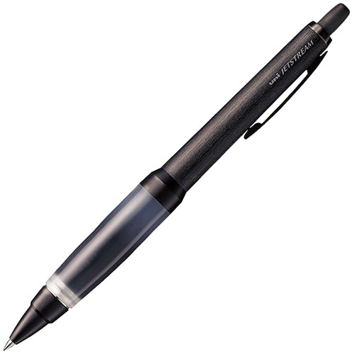 三菱鉛筆 油性ボールペン ジェットストリーム アルファゲルグリップ 0.7mm 黒 (軸色:ブラック) SXN1000071P24 1本