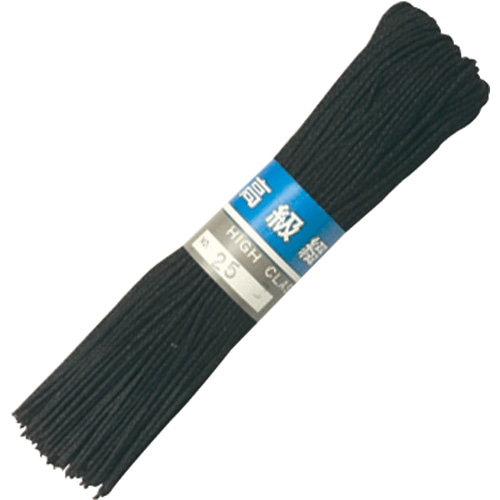 銀鳥産業 綴紐 450mm ウルシ先 スフ糸12本織+PP糸4本織 TU-25 1パック(100本)