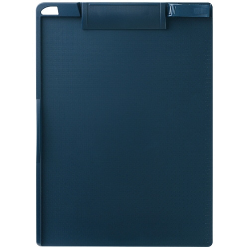 ソニック マグネット付クリップボード 抗菌タイプ A4タテ ネイビー CB-4876-K 1枚