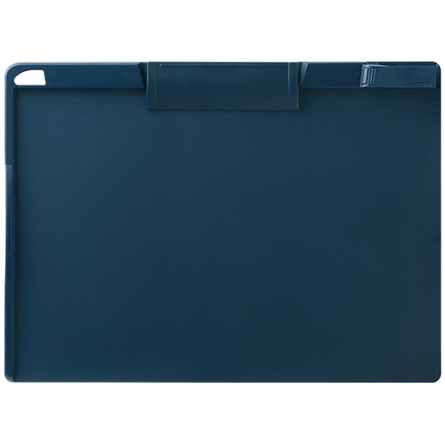 ソニック マグネット付クリップボード 抗菌タイプ A4ヨコ ネイビー CB-5269-K 1枚