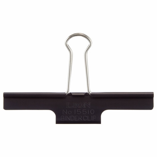 ライオン事務器 バインダークリップ 口幅100mm CS-15510BC 1個