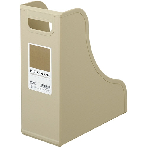 ナカバヤシ　フィットカラー　ファイルスタンド　Ａ４　背幅１１９ｍｍ　ブラウン　ＦＢ－ＦＣＥ６Ｅ－ＢＲ　１個