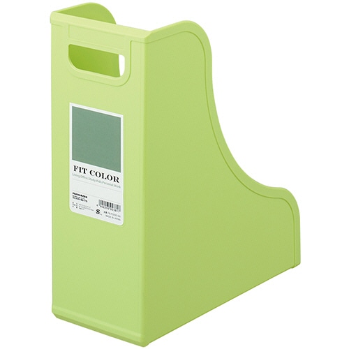 ナカバヤシ　フィットカラー　ファイルスタンド　Ａ４　背幅１１９ｍｍ　グリーン　ＦＢ－ＦＣＥ６Ｅ－ＧＮ　１個