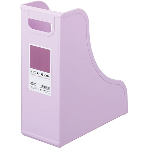ナカバヤシ　フィットカラー　ファイルスタンド　Ａ４　背幅１１９ｍｍ　ピンク　ＦＢ－ＦＣＥ６Ｅ－ＰＩ　１個