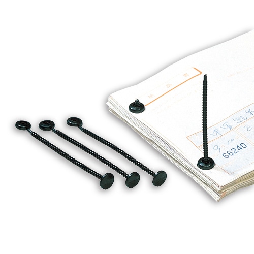 ライオン事務器 ポリファスナー 脚長80mm No.17P 1パック(10本)