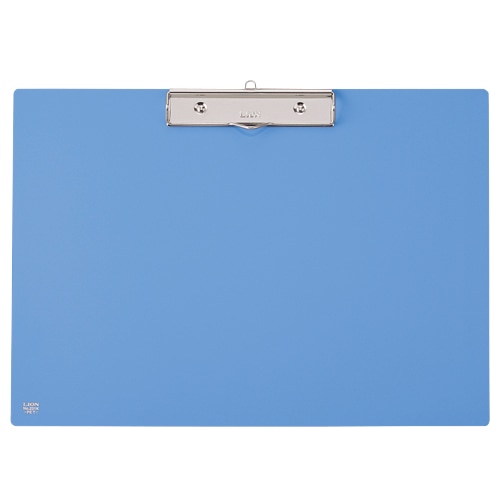 ライオン事務器 PETカラー用箋挟 B4ヨコ ブルー No.231K 1枚