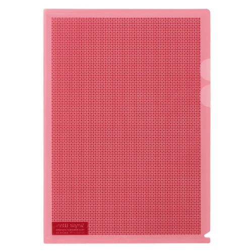 プラス シンプルワーク カモフラージュホルダー A4 ピンク FL-127CH-10P 1パック(10枚)