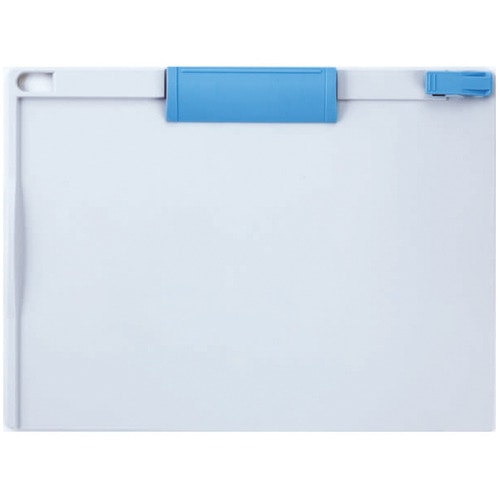 ソニック クリップボード A4ヨコ 青×ライトグレー CB-253-BL 1枚