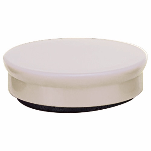 ライオン事務器 マグネット画鋲 直径30mm×高さ10mm 白 MB-30F 1箱(5個)