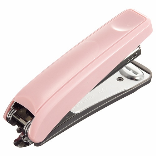 ライオン事務器 ステープラ 楽ホッチ 20枚とじ ピンク No.20 1個