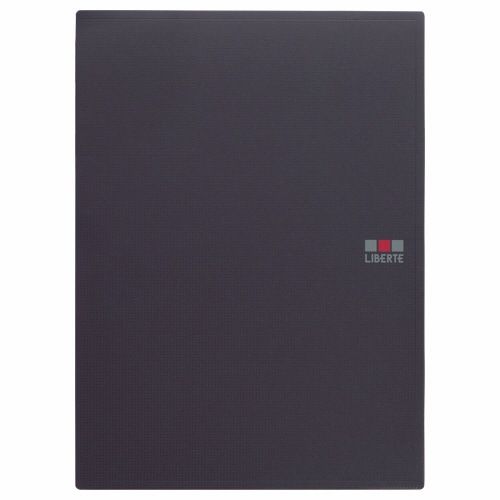 ライオン事務器 ポケットホルダー(リベルテ) 両面ポケット A4(見開きA3) ブラック PH-203L 1冊