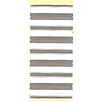 ライオン事務器 フォルダーラベル 60×33mm 灰 136-91 1パック(40片)