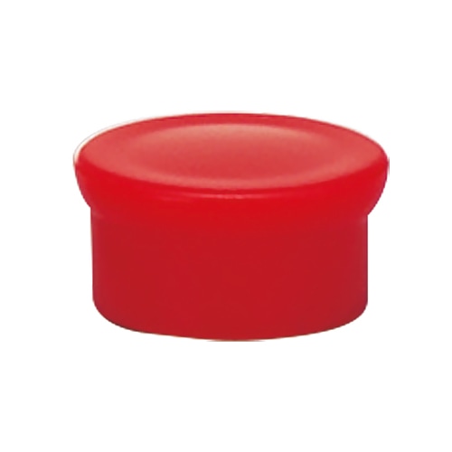 ライオン事務器 マグネット画鋲 直径15mm×高さ8mm 赤 MB-15F 1箱(10個)