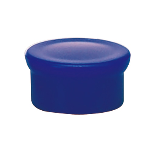 ライオン事務器 マグネット画鋲 直径15mm×高さ8mm 青 MB-15F 1箱(10個)