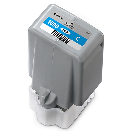 キヤノン　インクタンク　ＰＦＩ－１０００Ｃ　シアン　８０ｍｌ　０５４７Ｃ００４　１個
