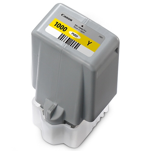 キヤノン　インクタンク　ＰＦＩ－１０００Ｙ　イエロー　８０ｍｌ　０５４９Ｃ００４　１個