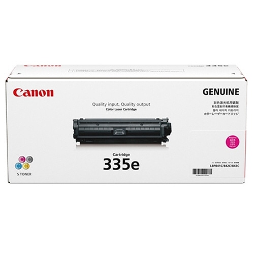 キヤノン トナーカートリッジ335e M CRG-335EMAG マゼンタ 0463C001 1個