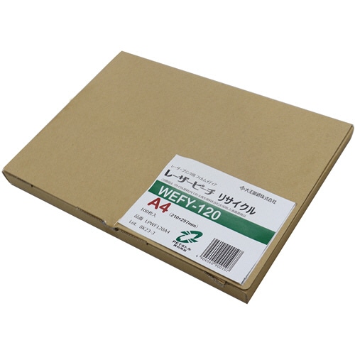 大王製紙 レーザーピーチ リサイクル WEFY-120 A4 1冊(100枚)