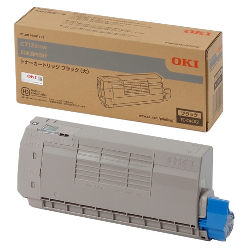 OKI 大容量トナーカートリッジ ブラック TC-C4CK2 1個